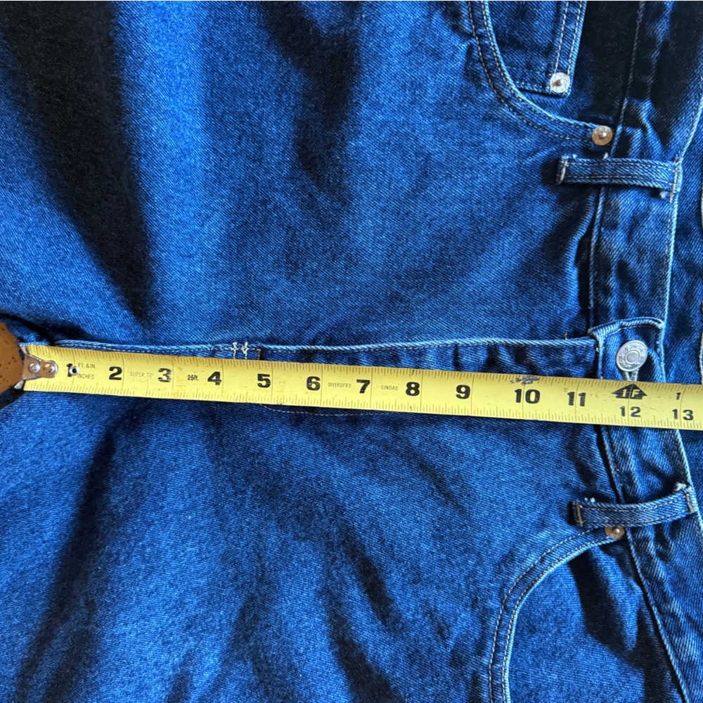 Vintage STO Susquehanna Trail Outfitters Cropped Jeans, size 10 - Picture 5 of 6